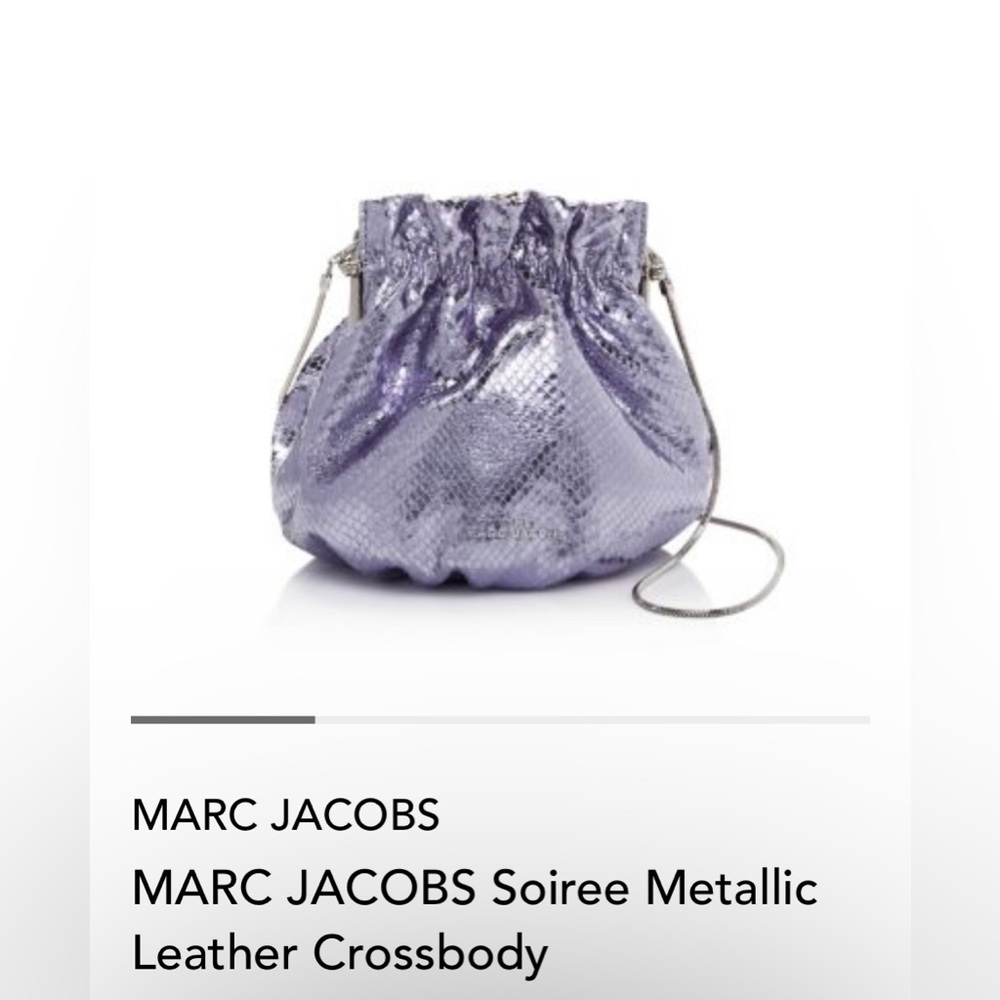 Marc Jacobs Soirée Metallic Leather XBODY.